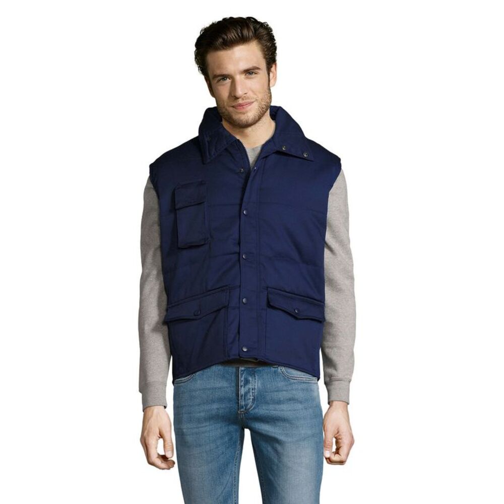 SOLS Unisex Adult Equinox Pro Vest / Navy